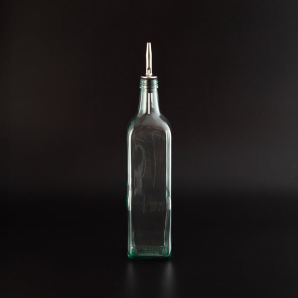 1L Glass Bottle + Pourer